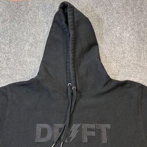 Formula Drift Hoodie Mens Large Black Fleece Pullover Kangaroo Pocket Graphic